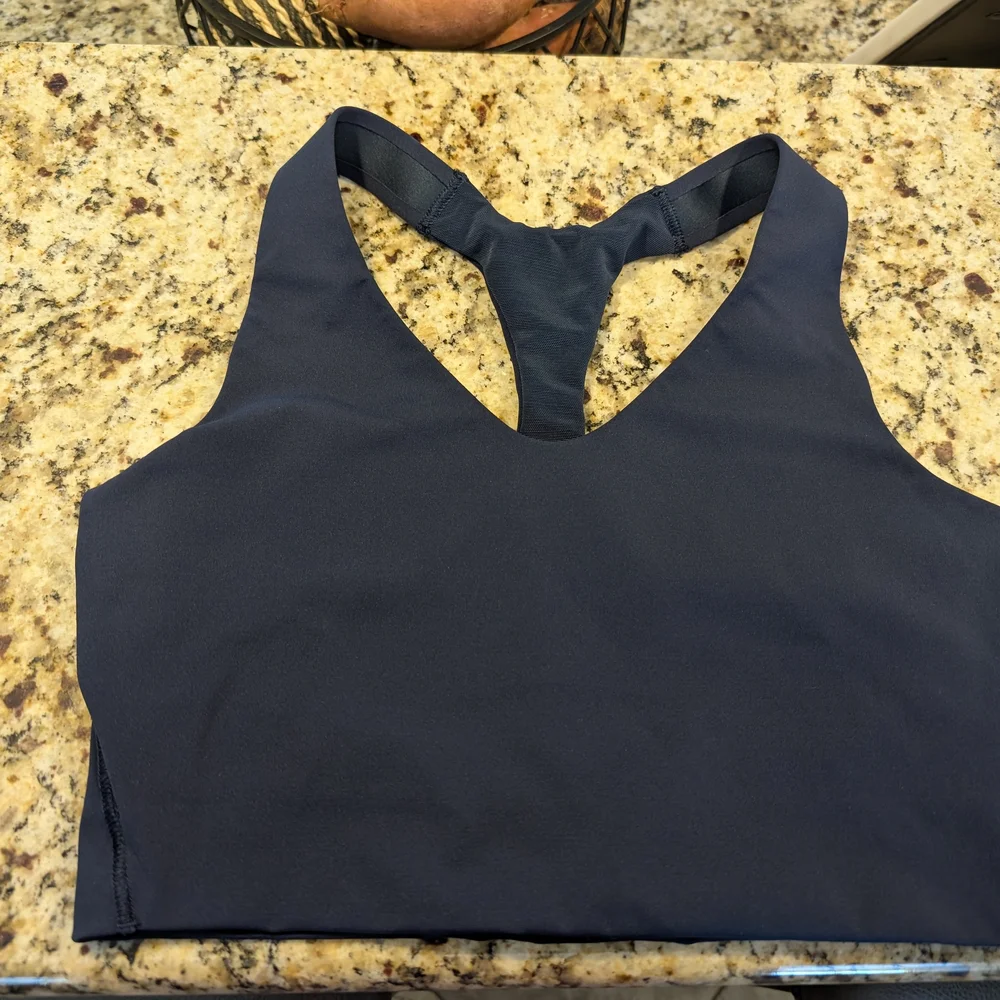 SPANX Navy Sports Bra - Picture 1 of 3